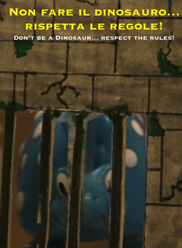 Poster for Don't be a Dinosaur